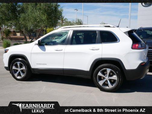 Bright White Clearcoat 2020 Jeep Cherokee Limited