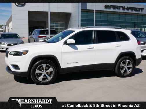 Bright White Clearcoat 2020 Jeep Cherokee Limited