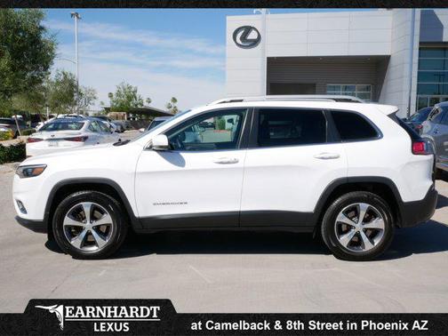 Bright White Clearcoat 2020 Jeep Cherokee Limited