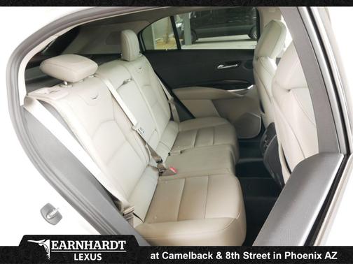 Crystal White Tricoat 2023 Cadillac XT4 Premium Luxury