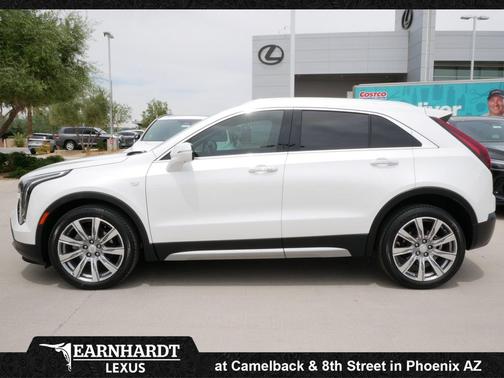 Crystal White Tricoat 2023 Cadillac XT4 Premium Luxury