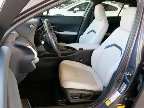 Cloudburst Gray with Obsidian Roof 2023 Lexus UX 250h F Sport