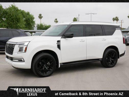 Aspen White Tricoat 2025 Nissan Armada SL 2WD