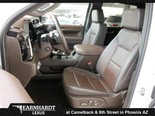 White Frost Tricoat 2025 GMC Sierra 1500 Denali