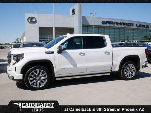 White Frost Tricoat 2025 GMC Sierra 1500 Denali