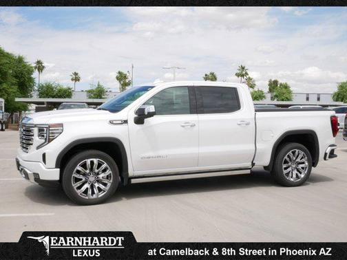 White Frost Tricoat 2025 GMC Sierra 1500 Denali