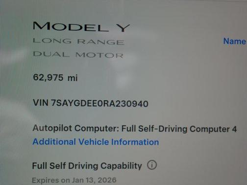 2024 Tesla Model Y Long Range Dual Motor All-Wheel Drive