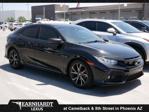 Crystal Black Pearl 2019 Honda Civic Sport