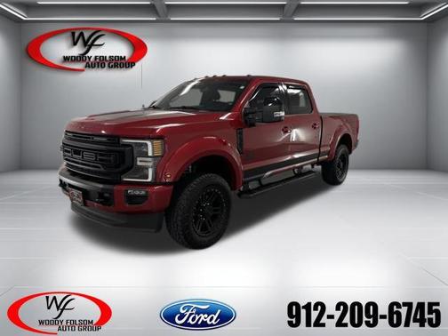 Rapid Red Metallic Tinted Clearcoat 2022 Ford F-250 Lariat