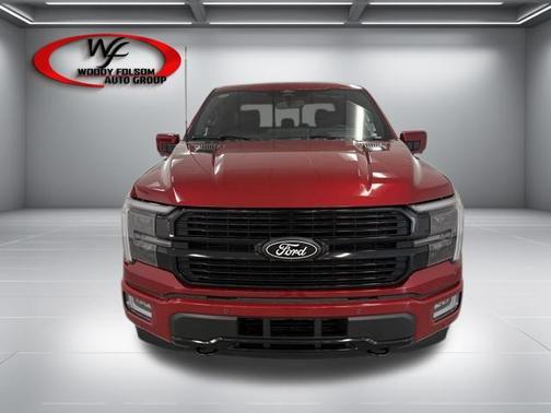 Rapid Red Metallic Tinted Clearcoat 2025 Ford F-150 Platinum