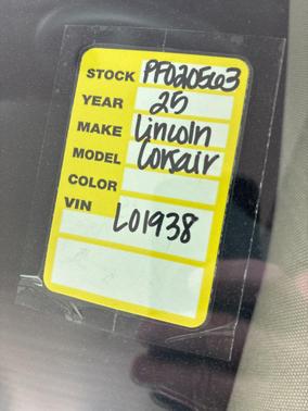 2025 Lincoln Corsair Premiere