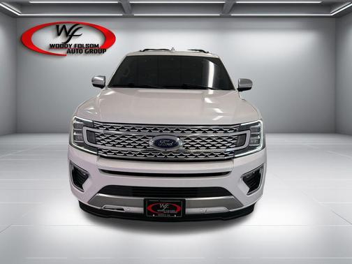 Star White Metallic Tri-Coat 2020 Ford Expedition Platinum
