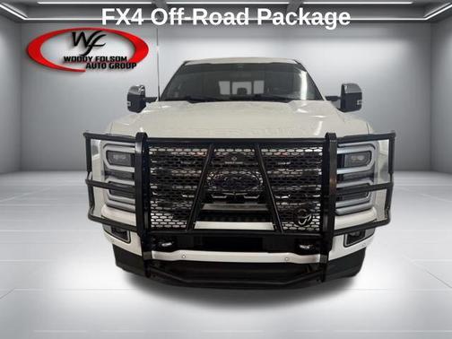 Star White Metallic Tri-Coat 2024 Ford F-250 Platinum