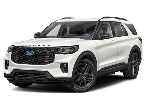 Space White Metallic 2026 Ford Explorer ST