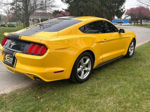Yellow 2015 Ford Mustang V6