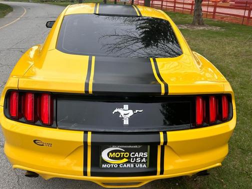 Yellow 2015 Ford Mustang V6