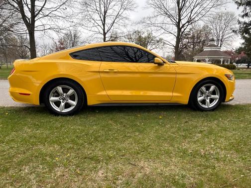 Yellow 2015 Ford Mustang V6