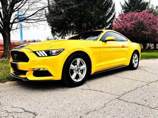 Yellow 2015 Ford Mustang V6