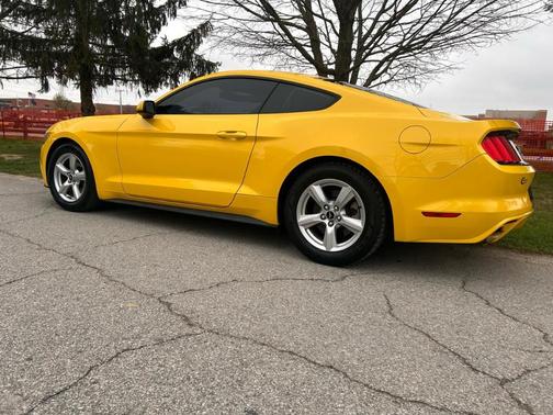 Yellow 2015 Ford Mustang V6