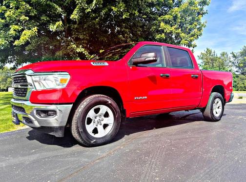 Red 2023 RAM 1500 Big Horn