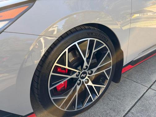 Gray 2023 Hyundai ELANTRA N Base