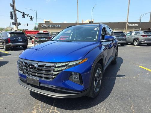 Intense Blue 2023 Hyundai TUCSON Limited
