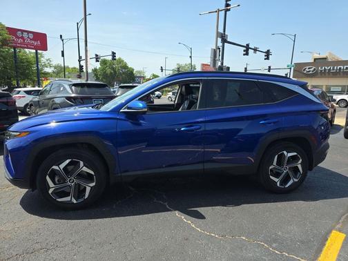 Intense Blue 2023 Hyundai TUCSON Limited