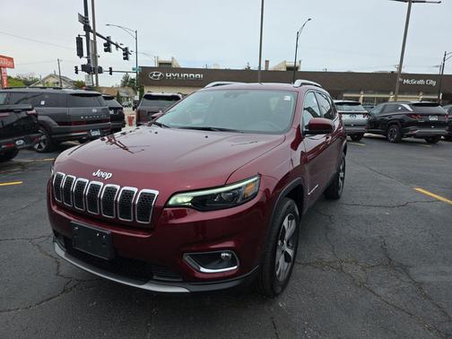 Velvet Red Pearlcoat 2021 Jeep Cherokee Limited