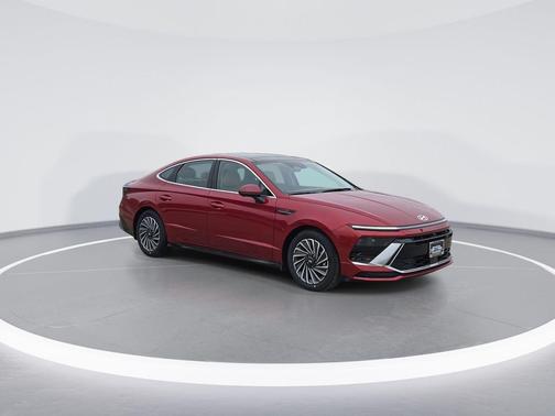 Ultimate Red 2026 Hyundai SONATA Hybrid Limited