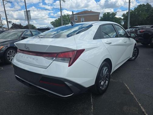 Serenity White 2024 Hyundai ELANTRA SEL