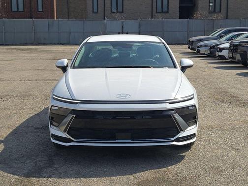 Serenity White 2026 Hyundai SONATA SEL