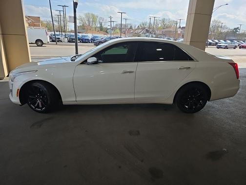 White Diamond Clearcoat 2014 Cadillac CTS 2.0L Turbo
