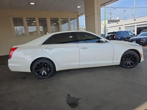 White Diamond Clearcoat 2014 Cadillac CTS 2.0L Turbo