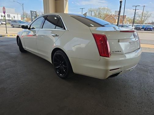 White Diamond Clearcoat 2014 Cadillac CTS 2.0L Turbo