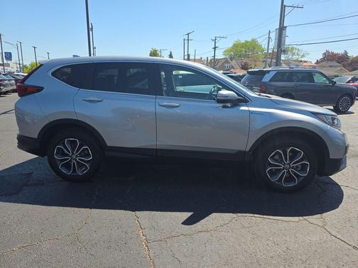 Obsidian Blue Pearl 2022 Honda CR-V Hybrid EX-L