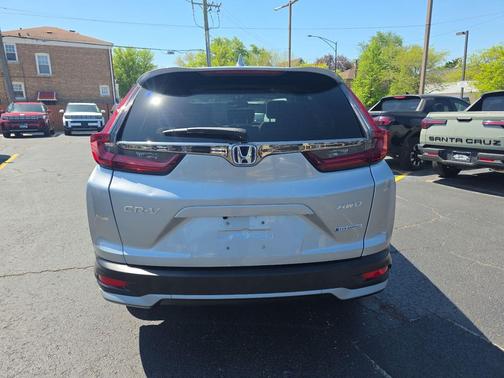Obsidian Blue Pearl 2022 Honda CR-V Hybrid EX-L