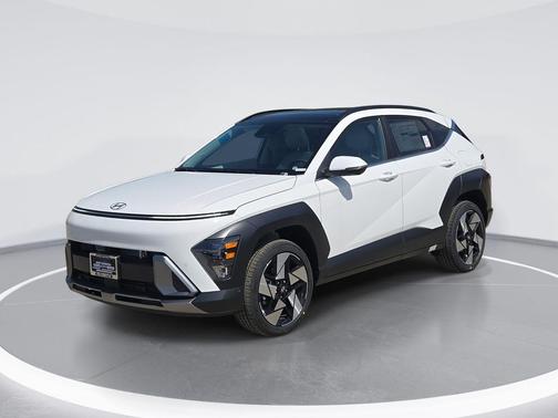 Atlas White 2026 Hyundai KONA Limited