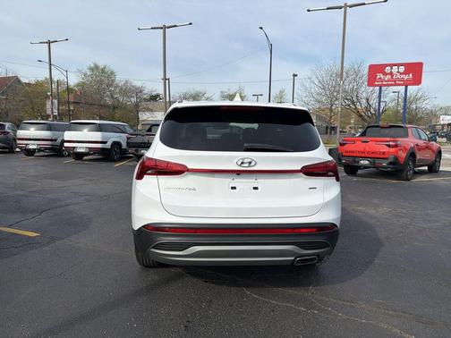 Serenity White Pearl 2023 Hyundai SANTA FE SE