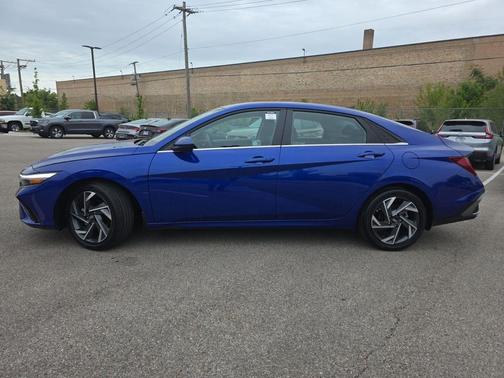 Intense Blue 2025 Hyundai ELANTRA SEL