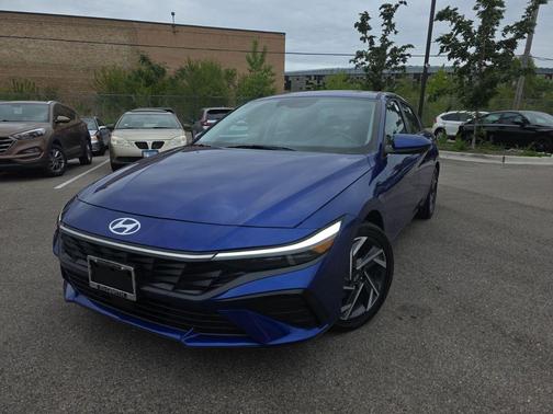 Intense Blue 2025 Hyundai ELANTRA SEL