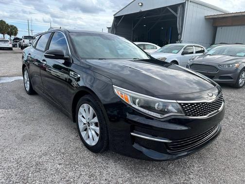 Ebony Black 2016 Kia Optima EX