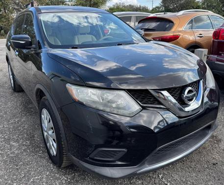 BLK 2015 Nissan Rogue S