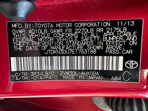 2014 Toyota Prius Five
