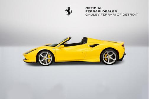 Giallo Modena 2021 Ferrari F8 Spider Convertible