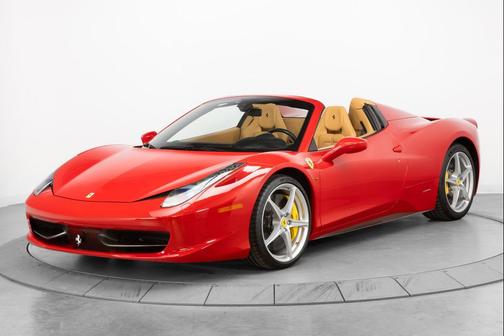 Rosso Corsa 2014 Ferrari 458 Spider Base