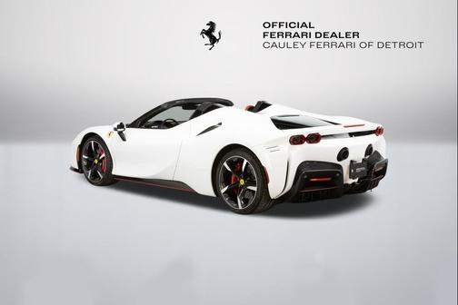 Bianco Cervino 2022 Ferrari SF90 Spider Convertible