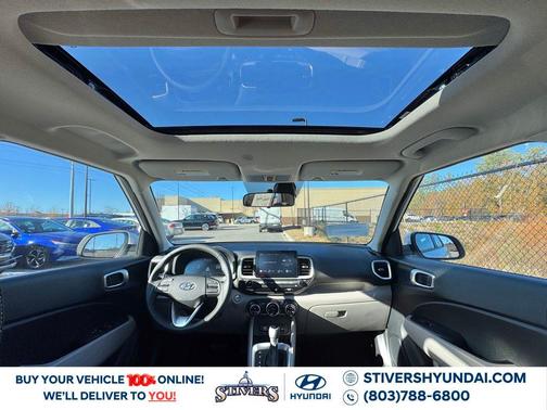 Lunar White 2026 Hyundai VENUE SEL