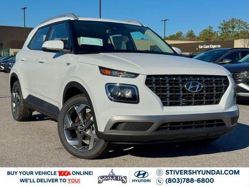 Lunar White 2026 Hyundai VENUE SEL