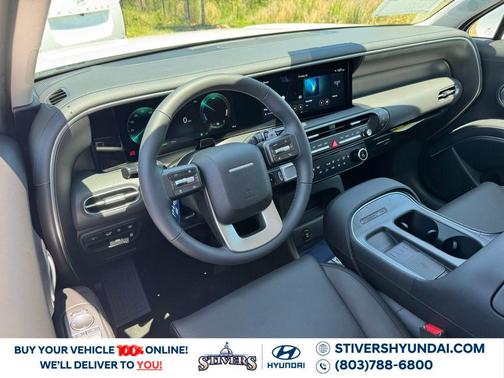 Creamy White Pearl 2026 Hyundai Palisade Hybrid Blue SEL 7P