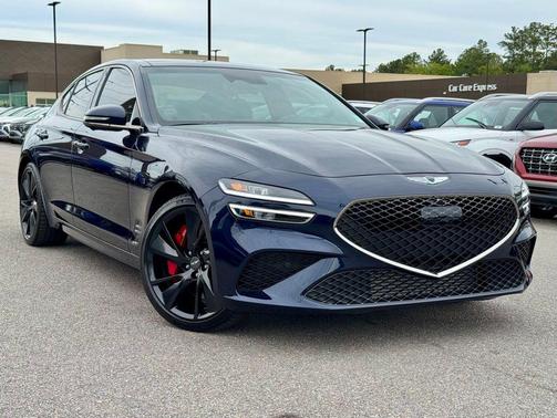 Capri Blue 2023 Genesis G70 3.3T RWD
